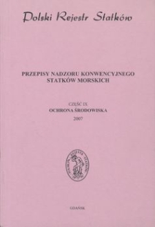Cz. 9, Ochrona środowiska