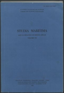 Studia Maritima. 1988, Vol. 7