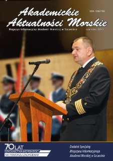 Akademickie Aktualności Morskie. Akademia Morska w Szczecinie. Wydanie specjalne