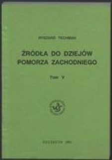 Źr&oacute;dła do dziej&oacute;w Pomorza Zachodniego : Gospodarka morska w latach 1945-1950