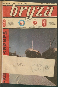 Bryza : magazyn morski. 1985, nr 1