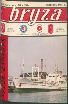 Bryza : magazyn morski. 1985, nr 4