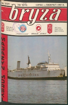 Bryza : magazyn morski. 1985, nr 7-8