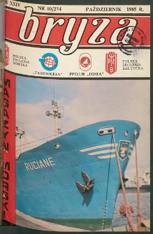 Bryza : magazyn morski. 1985, nr 10