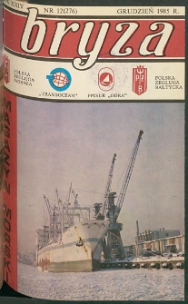Bryza : magazyn morski. 1985, nr 12