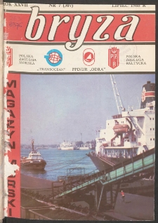 Bryza : magazyn morski. 1988, nr 7
