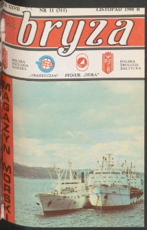 Bryza : magazyn morski. 1988, nr 11