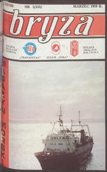 Bryza : magazyn morski. 1989, nr 3