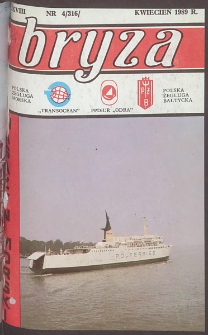 Bryza : magazyn morski. 1989, nr 4