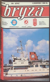 Bryza : magazyn morski. 1989, nr 6