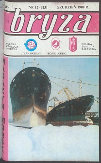 Bryza : magazyn morski. 1989, nr 12