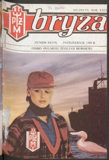 Bryza : pismo załogi Polskiej Żeglugi Morskiej. 1990, nr 10