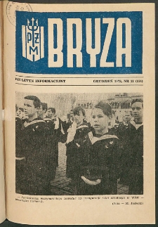 Bryza : biuletyn informacyjny Polskiej Żeglugi Morskiej. 1972, nr 12