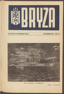 Bryza : biuletyn informacyjny Polskiej Żeglugi Morskiej. 1969, nr 10
