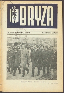 Bryza : biuletyn informacyjny Polskiej Żeglugi Morskiej. 1970, nr 6