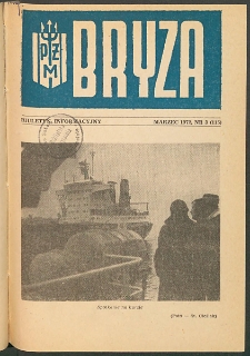 Bryza : biuletyn informacyjny Polskiej Żeglugi Morskiej. 1972, nr 3