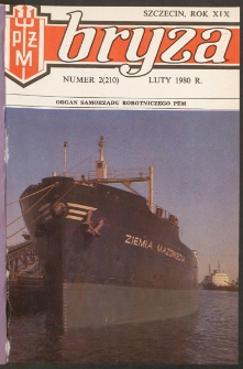 Bryza : biuletyn informacyjny Polskiej Żeglugi Morskiej. 1980, nr 2
