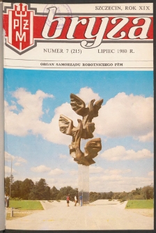 Bryza : biuletyn informacyjny Polskiej Żeglugi Morskiej. 1980, nr 7