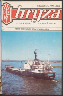 Bryza : biuletyn informacyjny Polskiej Żeglugi Morskiej. 1980, nr 8