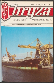 Bryza : biuletyn informacyjny Polskiej Żeglugi Morskiej. 1980, nr 10