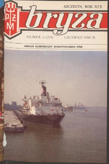 Bryza : biuletyn informacyjny Polskiej Żeglugi Morskiej. 1980, nr 11