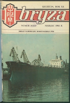Bryza : biuletyn informacyjny Polskiej Żeglugi Morskiej. 1981, nr 3
