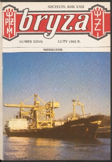 Bryza : biuletyn informacyjny Polskiej Żeglugi Morskiej. 1983, nr 2
