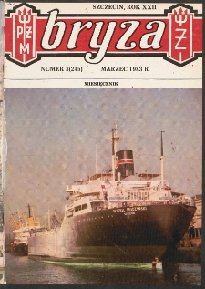Bryza : biuletyn informacyjny Polskiej Żeglugi Morskiej. 1983, nr 3