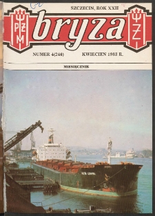 Bryza : biuletyn informacyjny Polskiej Żeglugi Morskiej. 1983, nr 4