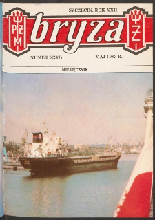 Bryza : biuletyn informacyjny Polskiej Żeglugi Morskiej. 1983, nr 5