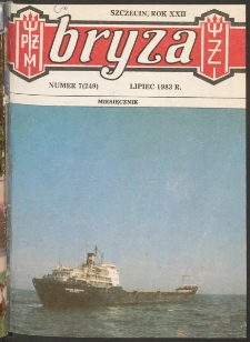 Bryza : biuletyn informacyjny Polskiej Żeglugi Morskiej. 1983, nr 7