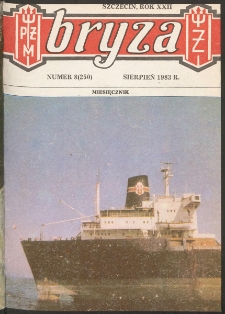 Bryza : biuletyn informacyjny Polskiej Żeglugi Morskiej. 1983, nr 8