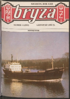 Bryza : biuletyn informacyjny Polskiej Żeglugi Morskiej. 1983, nr 11