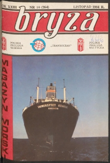 Bryza : magazyn morski. 1984, nr 10