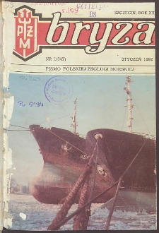 Bryza : pismo Polskiej Żeglugi Morskiej. 1992, nr 1