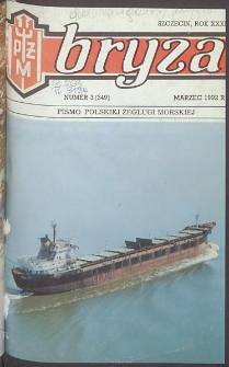 Bryza : pismo Polskiej Żeglugi Morskiej. 1992, nr 3