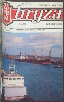 Bryza : pismo Polskiej Żeglugi Morskiej. 1992, nr 4