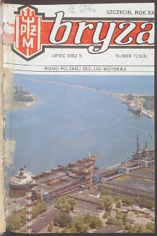 Bryza : pismo Polskiej Żeglugi Morskiej. 1992, nr 7