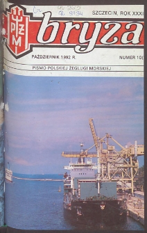 Bryza : pismo Polskiej Żeglugi Morskiej. 1992, nr 10