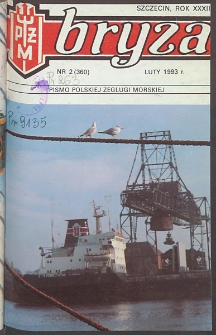 Bryza : pismo Polskiej Żeglugi Morskiej. 1993, nr 2