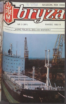 Bryza : pismo Polskiej Żglugi Morskiej. 1993, nr 3