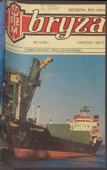 Bryza : pismo Polskiej Żeglugi Morskiej. 1993, nr 4