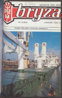 Bryza : pismo Polskiej Żeglugi Morskiej. 1993, nr 6