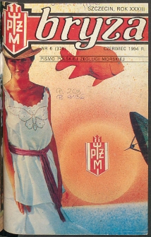 Bryza : pismo Polskiej Żeglugi Morskiej. 1994, nr 6