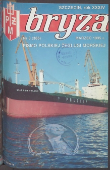 Bryza : pismo Polskiej Żeglugi Morskiej. 1995, nr 3