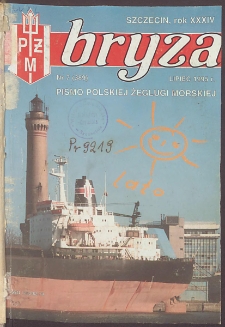 Bryza : pismo Polskiej Żeglugi Morskiej. 1995, nr 7